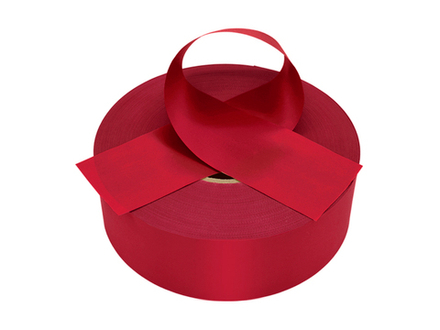 Лента плиссированная для наградных розеток. 046 красная