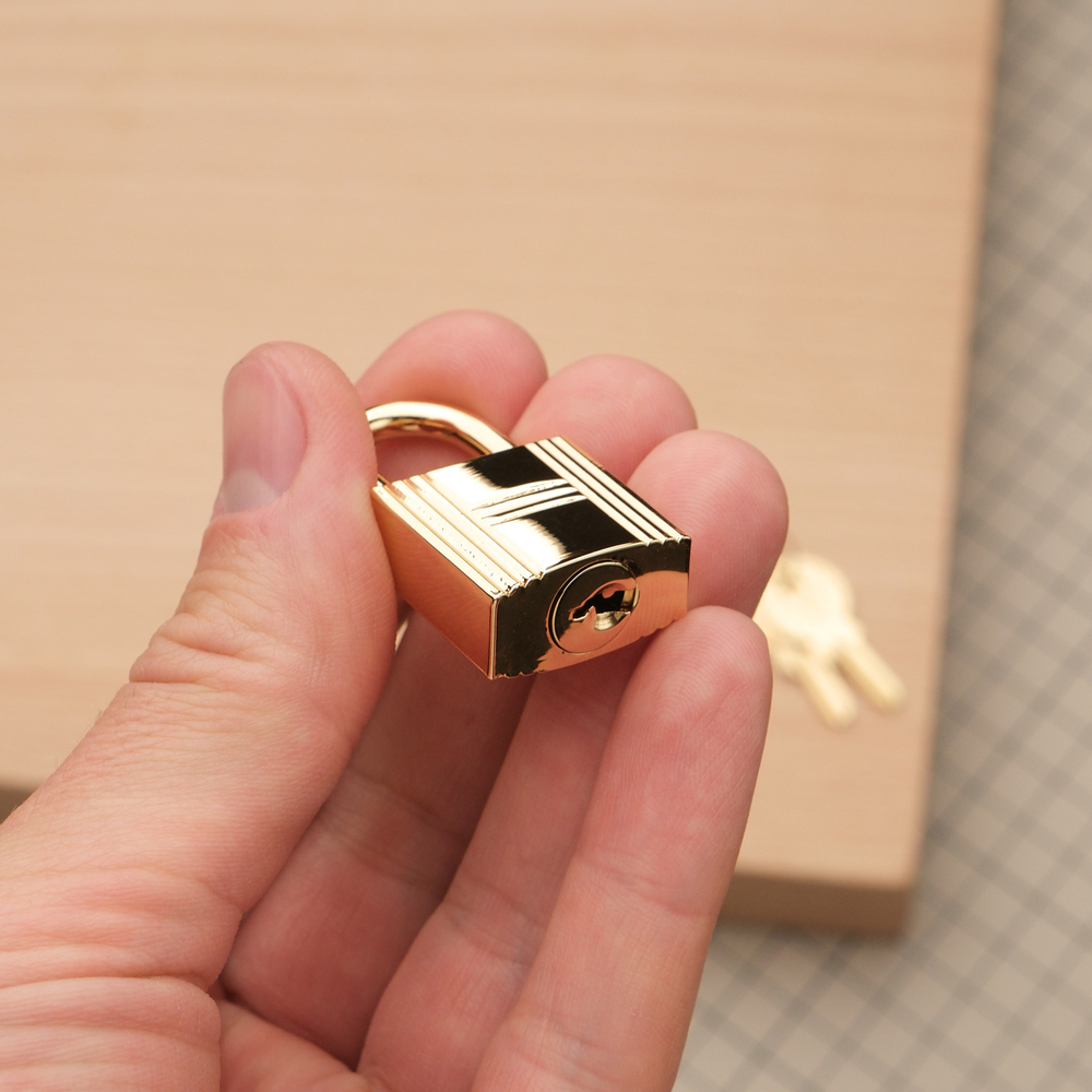 Замок для сумки HERMES (high grade), цвет золото