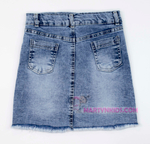 юбка джинс Звездочки 3249