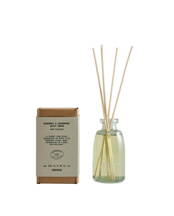 Zara Home Аромадиффузор Bergamot & Cedarwood 100 мл, тростниковые палочки микадо, аромат древесный, Коричневый