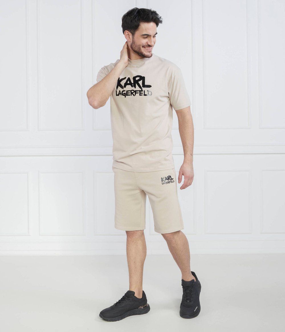 футболка Karl Lagerfeld - песочный(755280 531221)