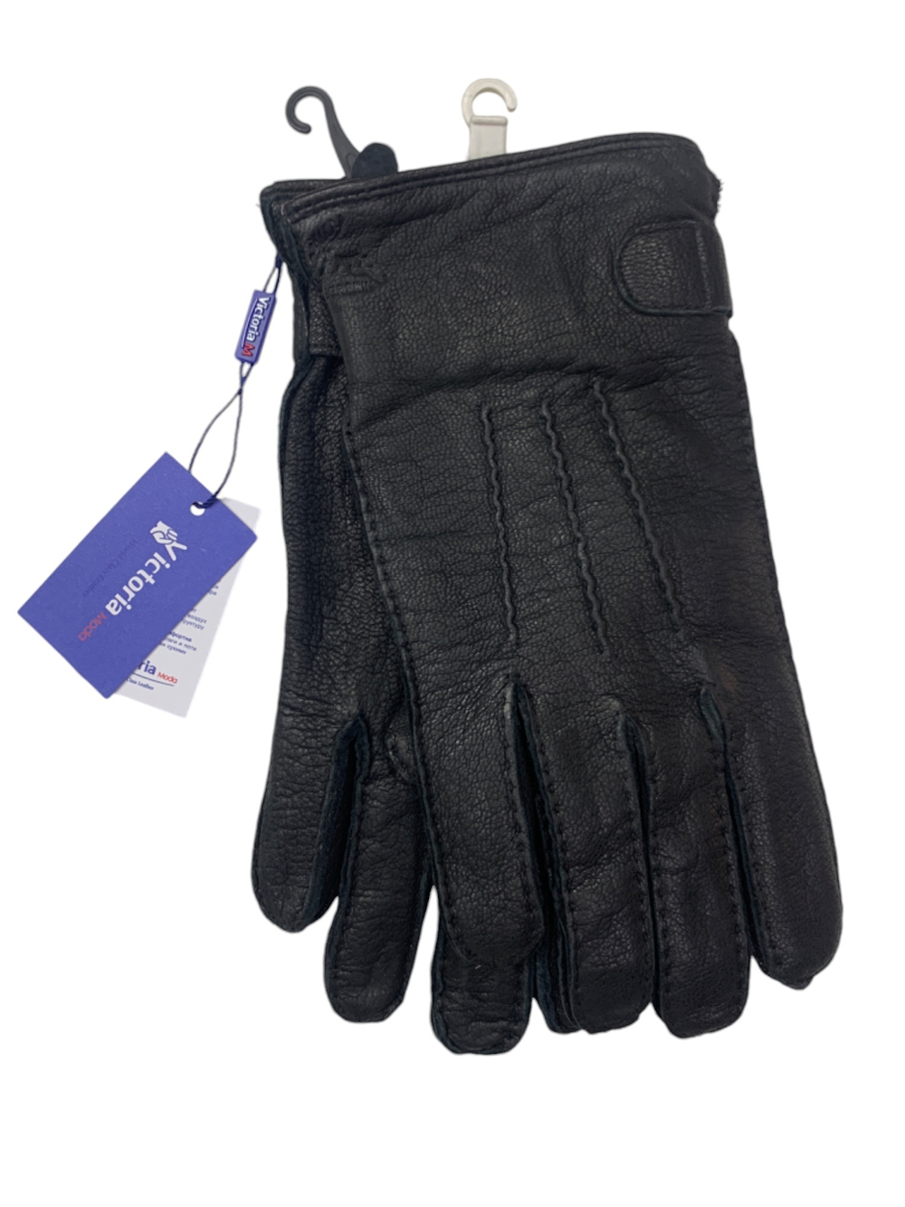 Перчатки. Мужские. Материал верха: Кожа оленя. Подклад: Трикотаж-шерсть.В упаковке 5 шт.