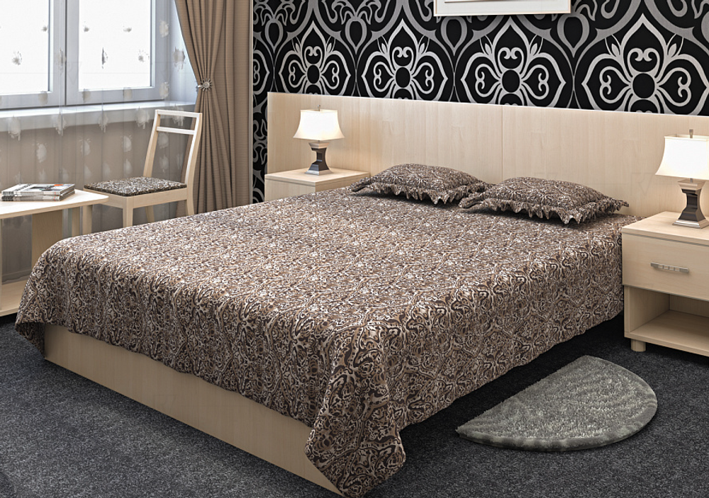 Кровать с ортопедическим основанием без изголовья Light С-К-90