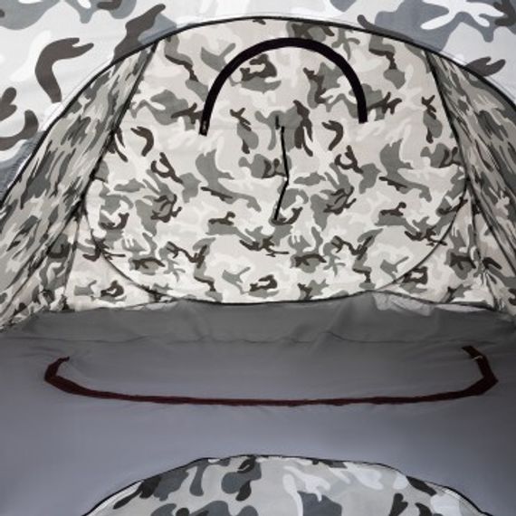 Палатка зимняя PREMIER автомат 1,8*1,8 КМФ дно на молнии