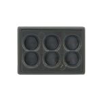 Экспресс-клемма с пастой СМК 773-306, 6-проводная до 2,5 мм², серая (50 шт/уп) REXANT