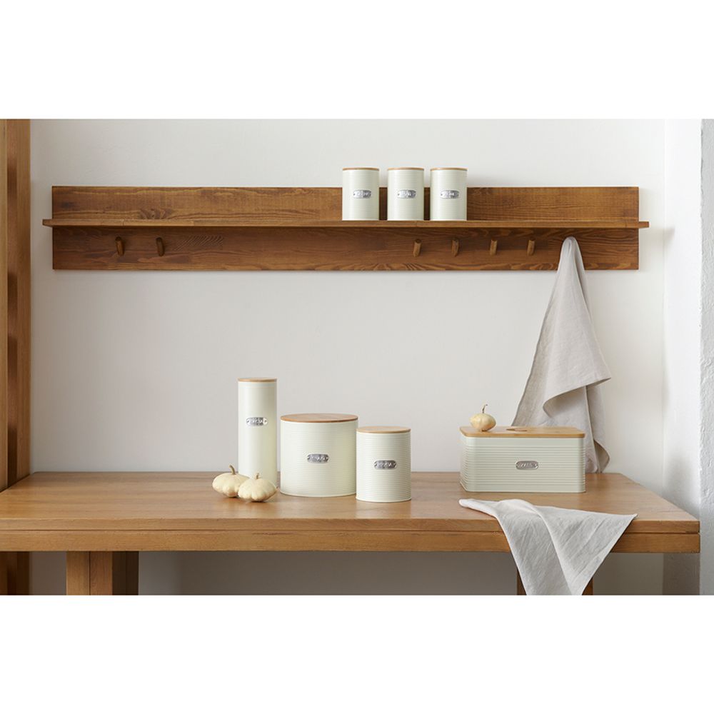 Банка для хранения крупы Irmel, 2,5 л, молочная