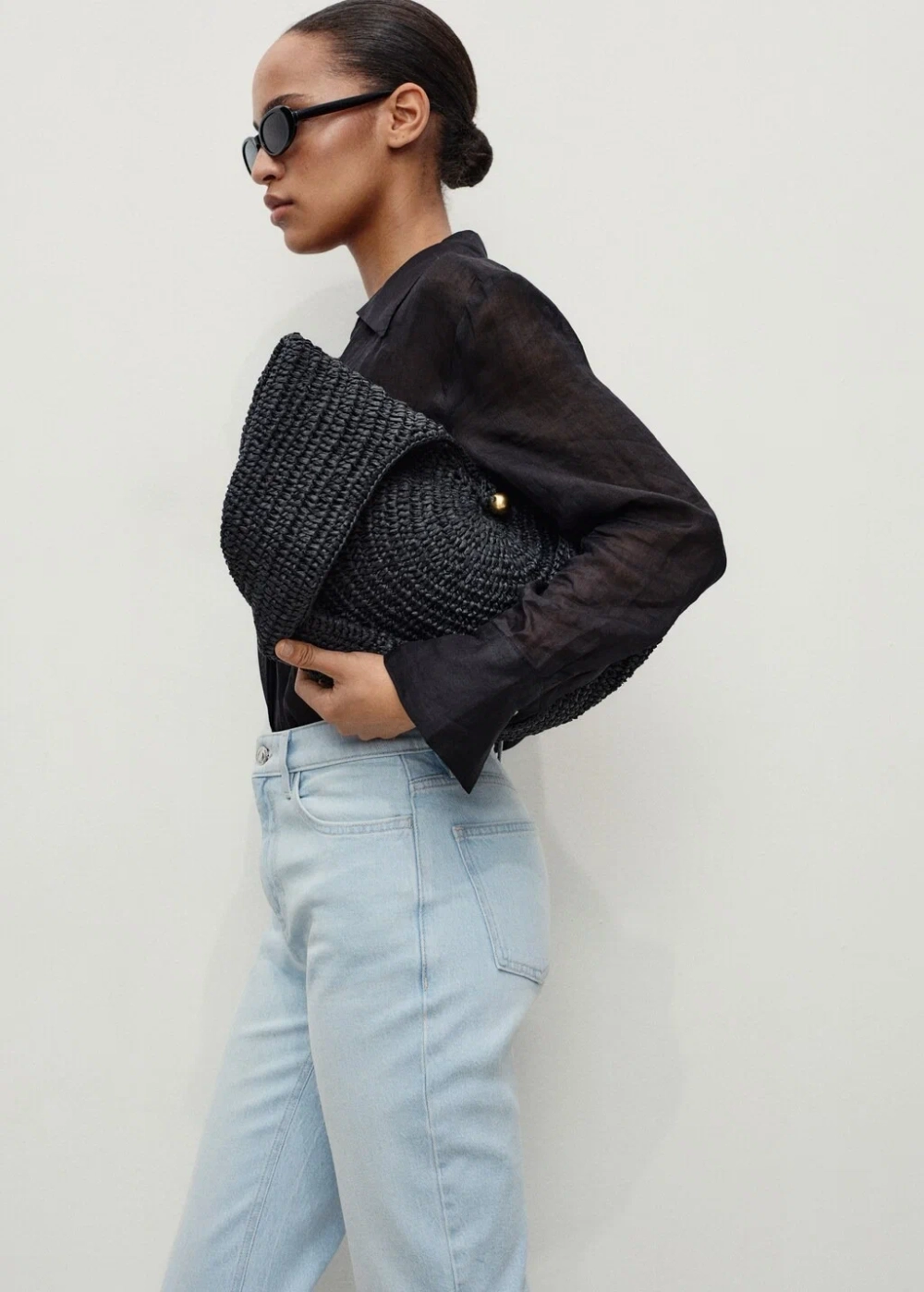 Комфортные джинсы Newmom с высокой талией