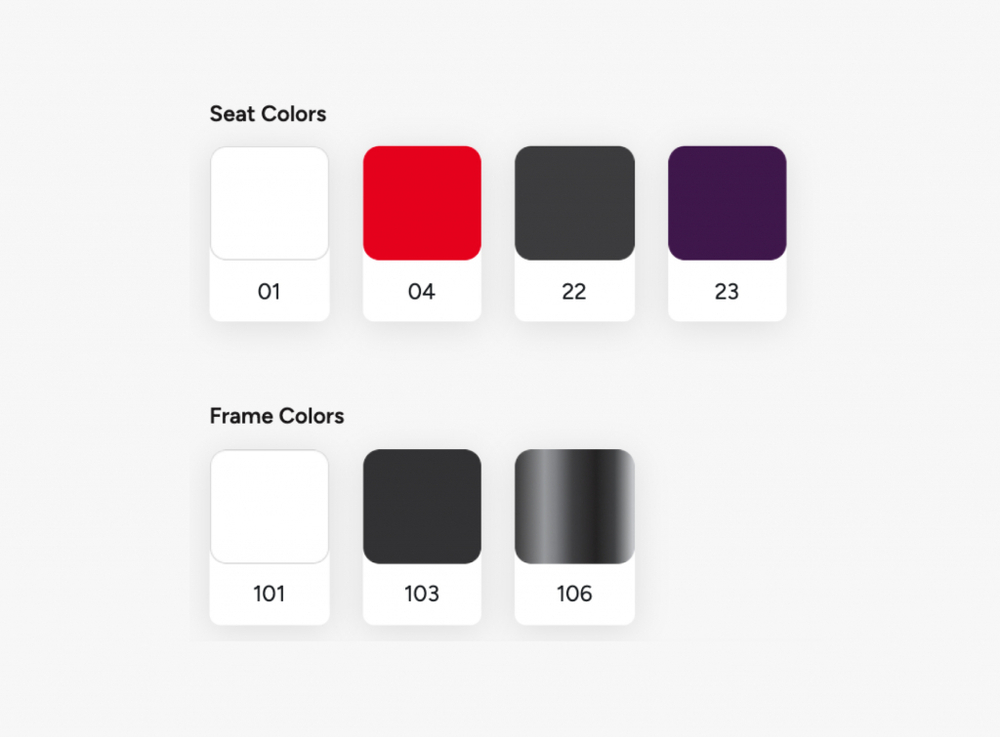 Кресло пластиковое Papatya Tiara, красный