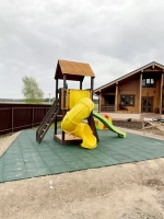 Детская площадка Панда Фани с винтовой горкой