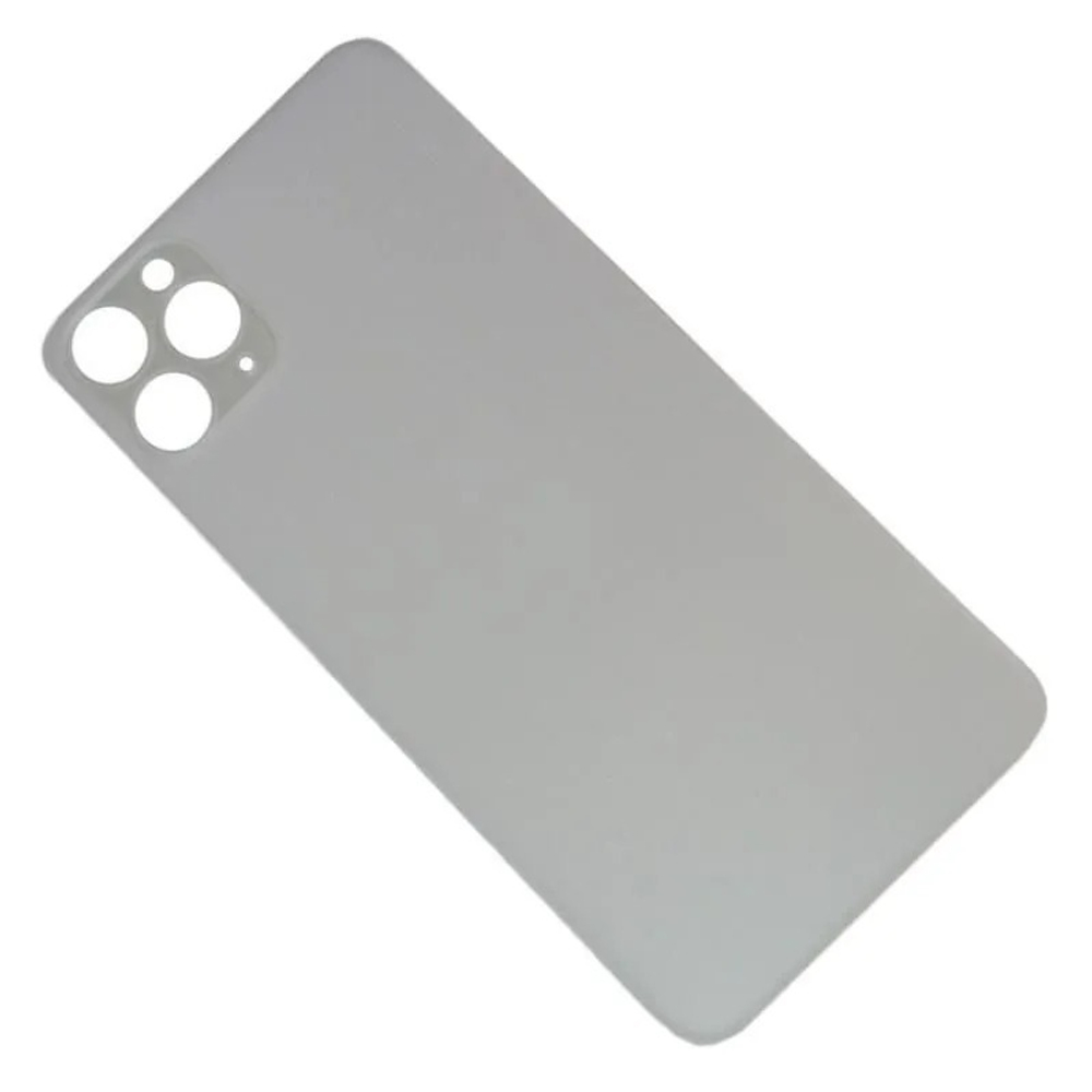 Задняя крышка для Apple iPhone 11 Pro Max Белый (стекло, широкий вырез под камеру)