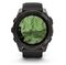 Умные часы Garmin Fenix 8, 51 мм, AMOLED, Sapphire Carbon Gray DLC Titanium with Black/Pebble Gray Silicone
