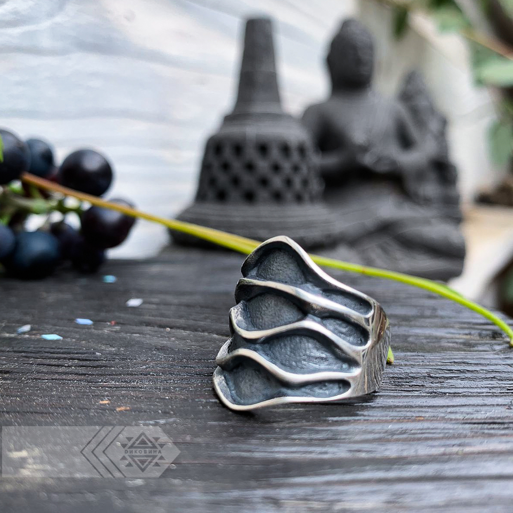 Кольцо, серебро