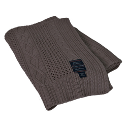 Плед 130х170 Bradford от Casual Avenue коричневый Турция