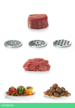 Мясорубка Bosch MFW66020 белый/серый
