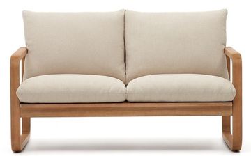 Sacaleta Уличный 2-местный диван из массива эвкалипта 142 см Испания 