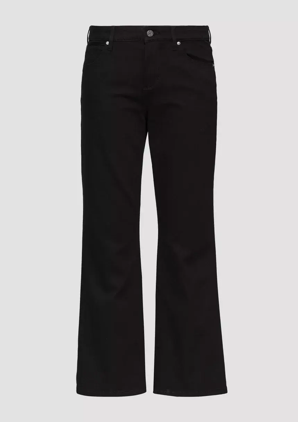 Cropped Jeans / Regular Fit / Mid Rise / Flared Leg