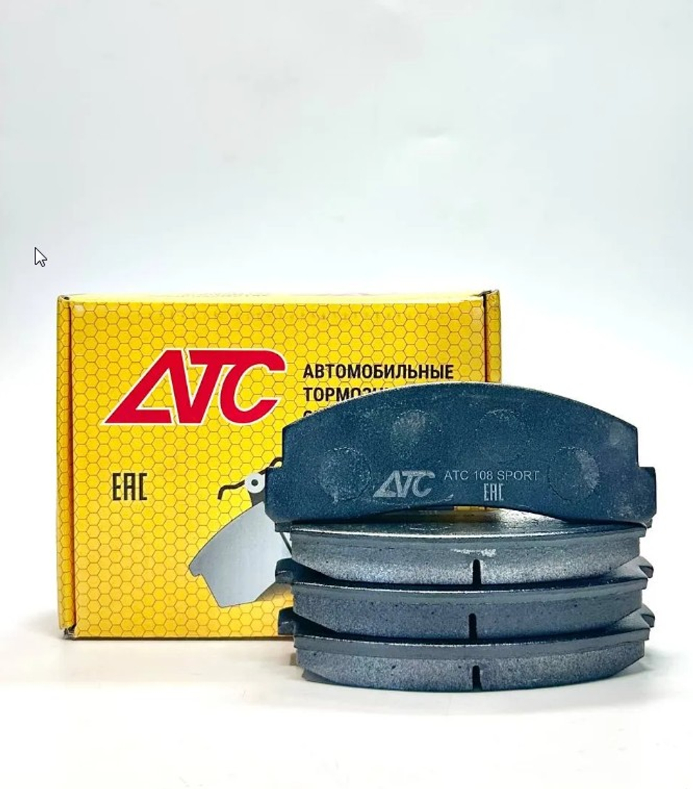 Колодка переднего тормоза "АТС" ВАЗ 2121, 21214, Niva Chevrolet, Niva Travel