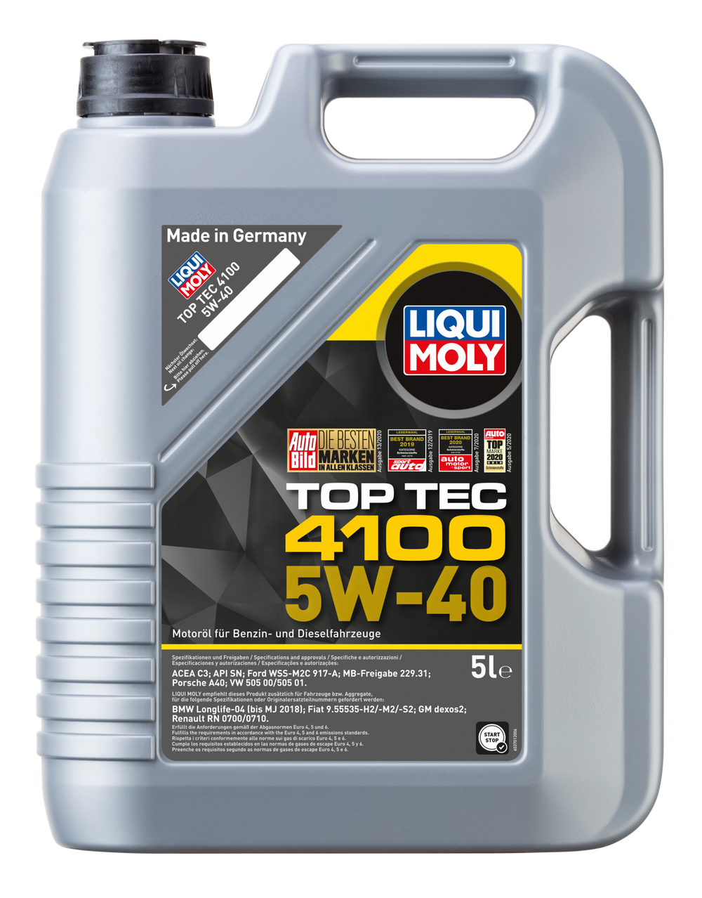 Liqui Moly Top Tec 4100 5w40 5л