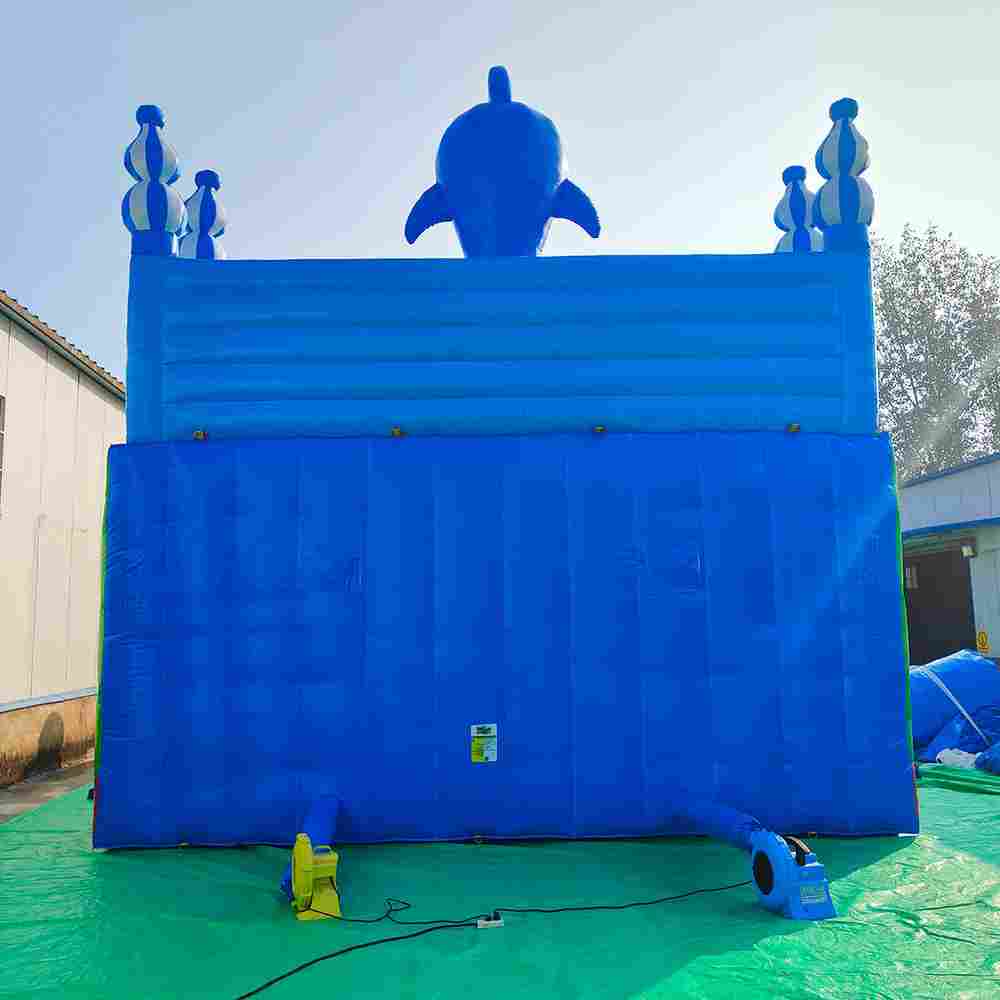 Коммерческий надувной батут «Морские приключения 2» 12*6*5 м