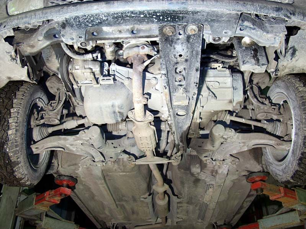 Защита картера и КПП Sheriff для Mazda 323 VI (BJ) 1998-2003 арт.12.0114