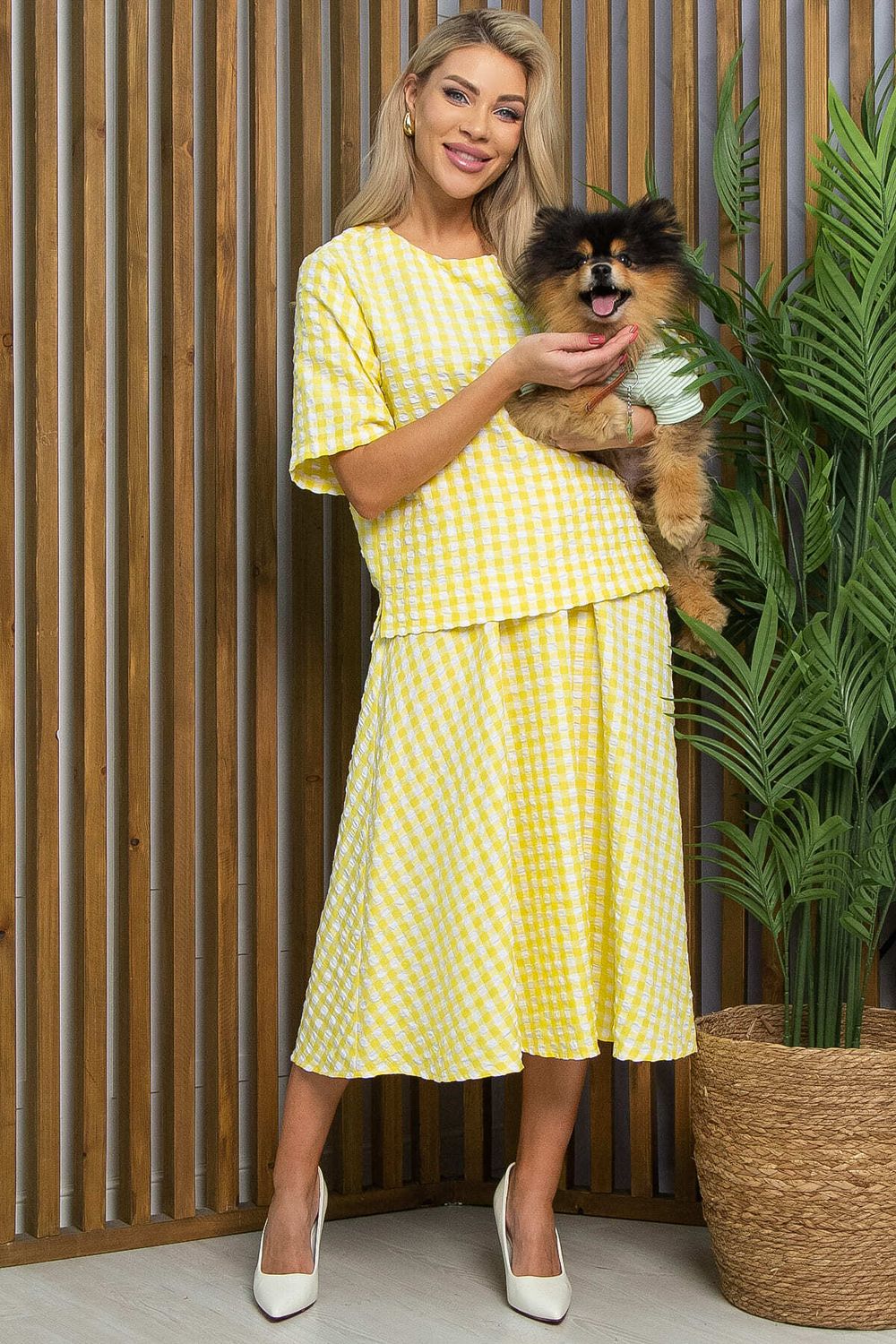 Костюм Выходной день (желтый) К13435-2М LT Collection