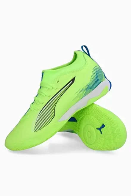 Футзалки Puma Ultra 5 Match IT Junior - зеленый