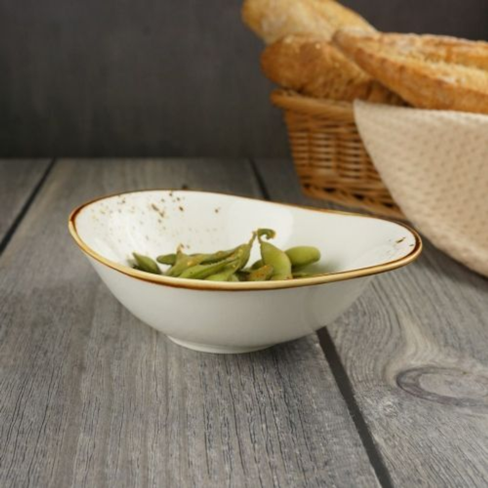 Салатник 18*15 см, h=6,5 см, фарфор, серия "Элеганс" "The Sun"