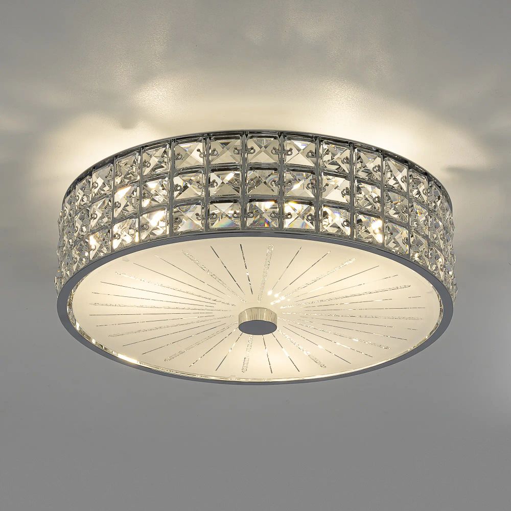 Citilux Портал CL324131 Люстра хрустальная Хром