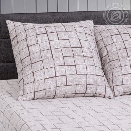 Двуспальный комплект постельного белья Виши бязь Премиум наволочки 70x70 см