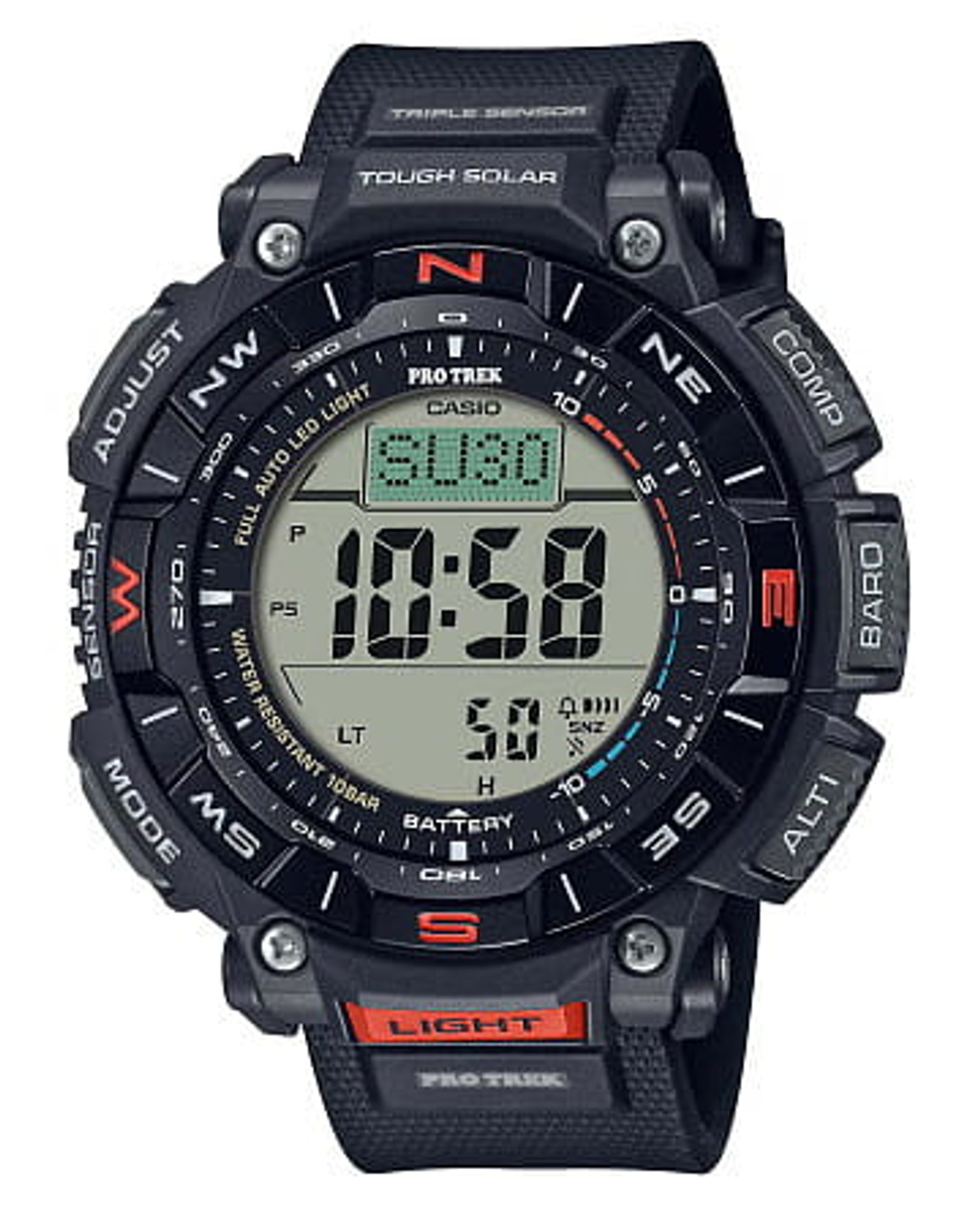 Часы Casio Pro Trek PRG-340-1DR (PRG-340-1E)