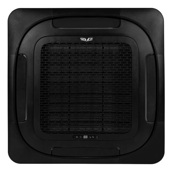 Комплект SHUFT SFLC_C-36HN1_V2_BL полупромышленной сплит-системы, кассетного типа (черная панель)