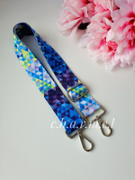 Голубые треугольники Ремень для сумки