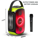 Беспроводная колонка Hopestar Party 300 Colorful +беспр.мик.