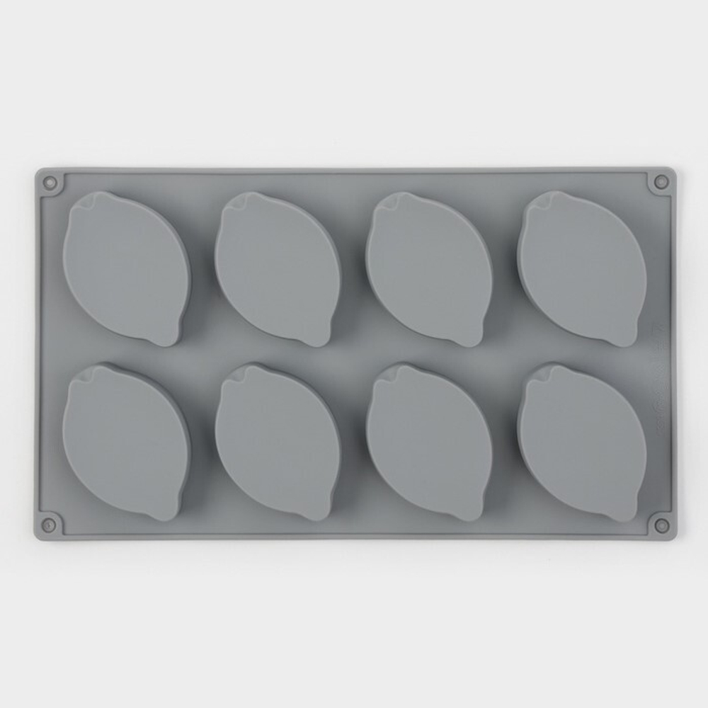 Форма для выпечки и муссовых десертов "Лимон" 8 яч (30*17,4*3 см)