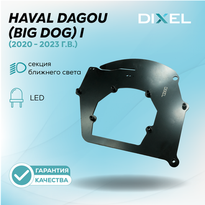 Рамки для Haval DaGou (Big Dog) I (2020 - 2023 г.в.) LED на 3/5R