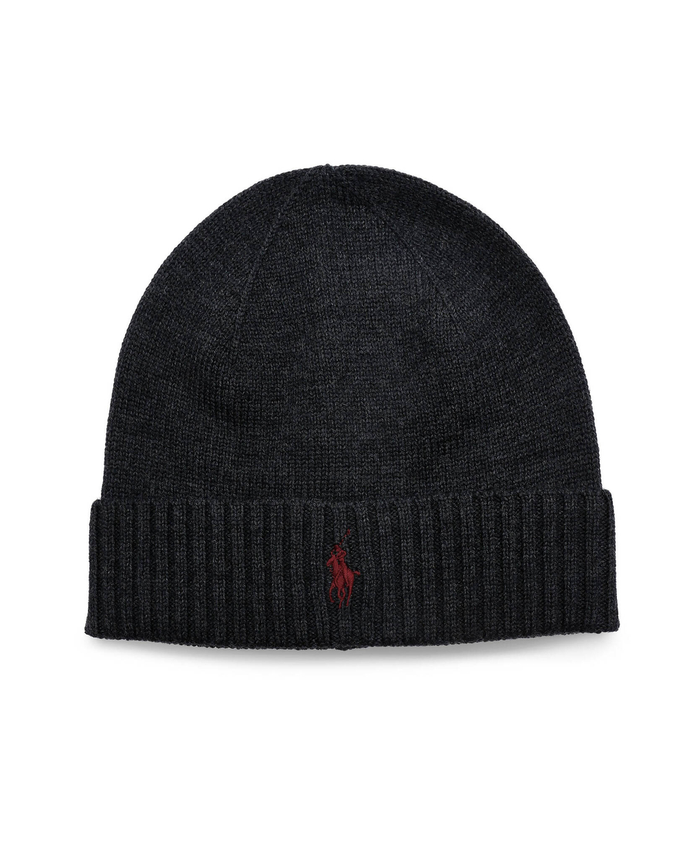 хлопковая шапка POLO RALPH LAUREN - графитовый(710886137)