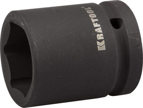 Торцовая головка KRAFTOOL ″INDUSTRIE QUALITAT″ ударная (3/4″), FLANK, Cr-Mo, фосфатированная, 30 мм