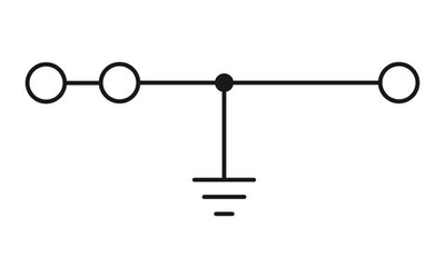 3213606 - PTS 4-TWIN-PE - Заземляющая клемма