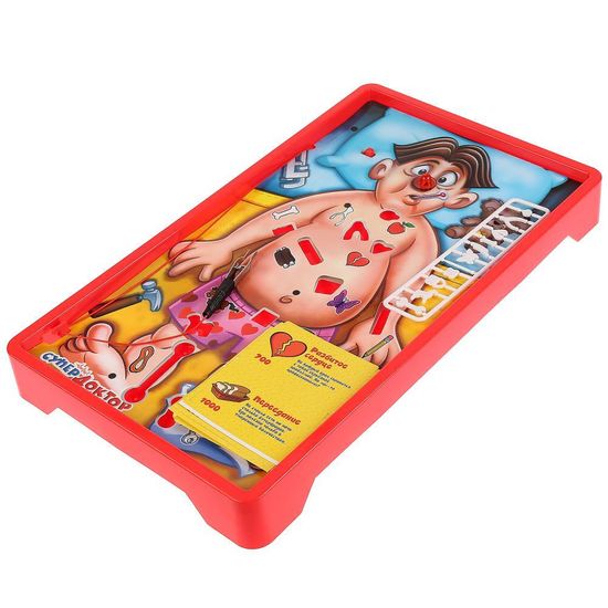 Настольная игра супер доктор, свет-звук, в кор.39,5*24,5*4,5см ИГРАЕМ ВМЕСТЕ