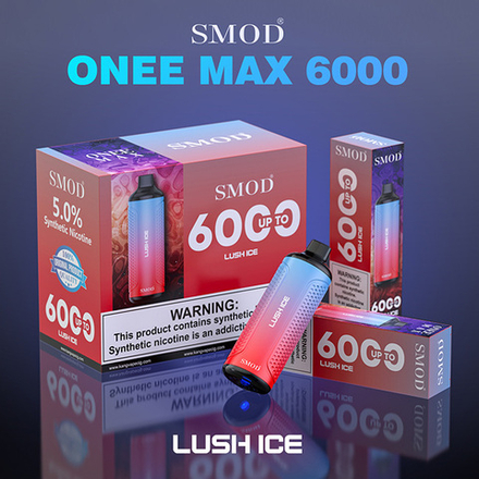 Kangvape Smod Onee Max Арбуз 6000 затяжек 20мг Hard (2% Hard)