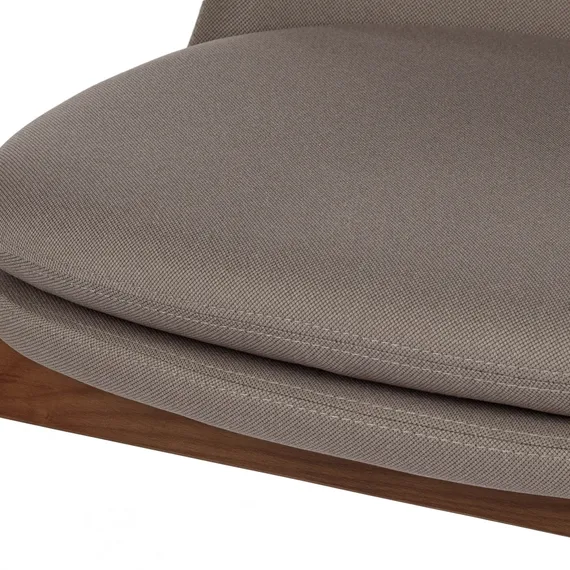 Кресло Aleman серое