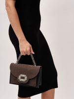 Женская сумка Deboro 31022 темный лес