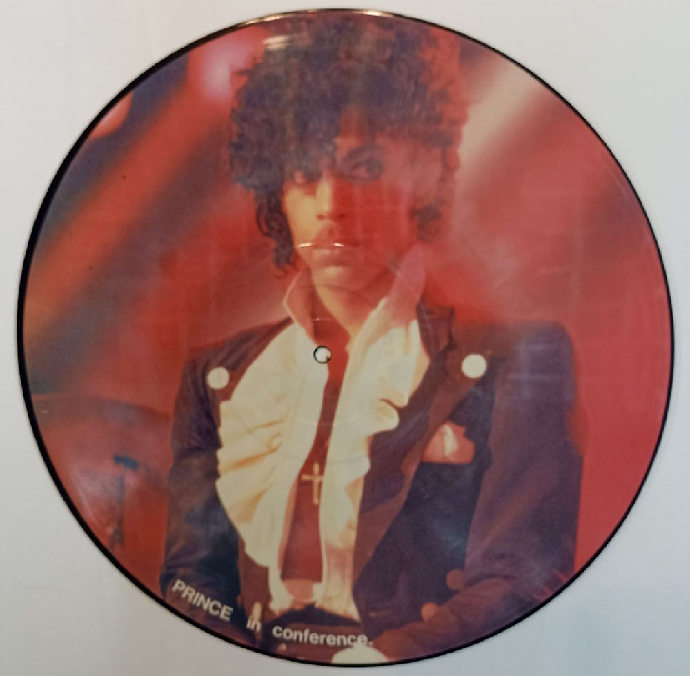 Винтажная виниловая пластинка Prince In Conference (Picture Disc Bootleg запись интервью)