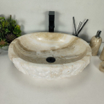 Раковина из оникса Erozy White EO-64309 52*43*15 0213
