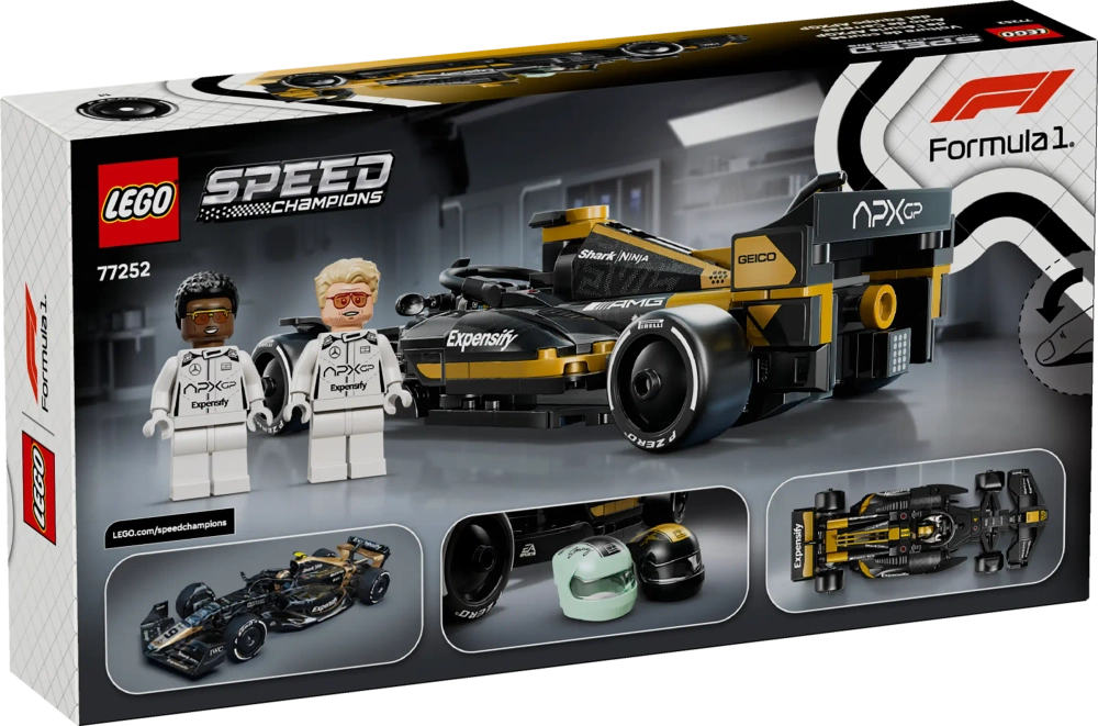 Конструктор LEGO Speed Champions 77252 APXGP Team Race Car from F1 The Movie
