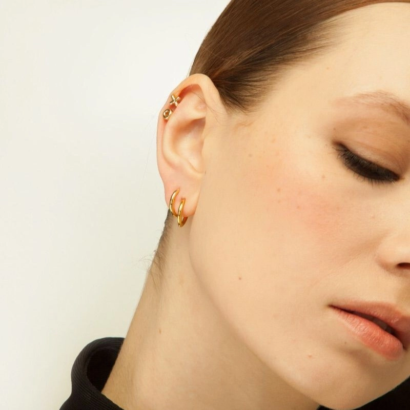 Серьги Золотые Конго – 11 мм