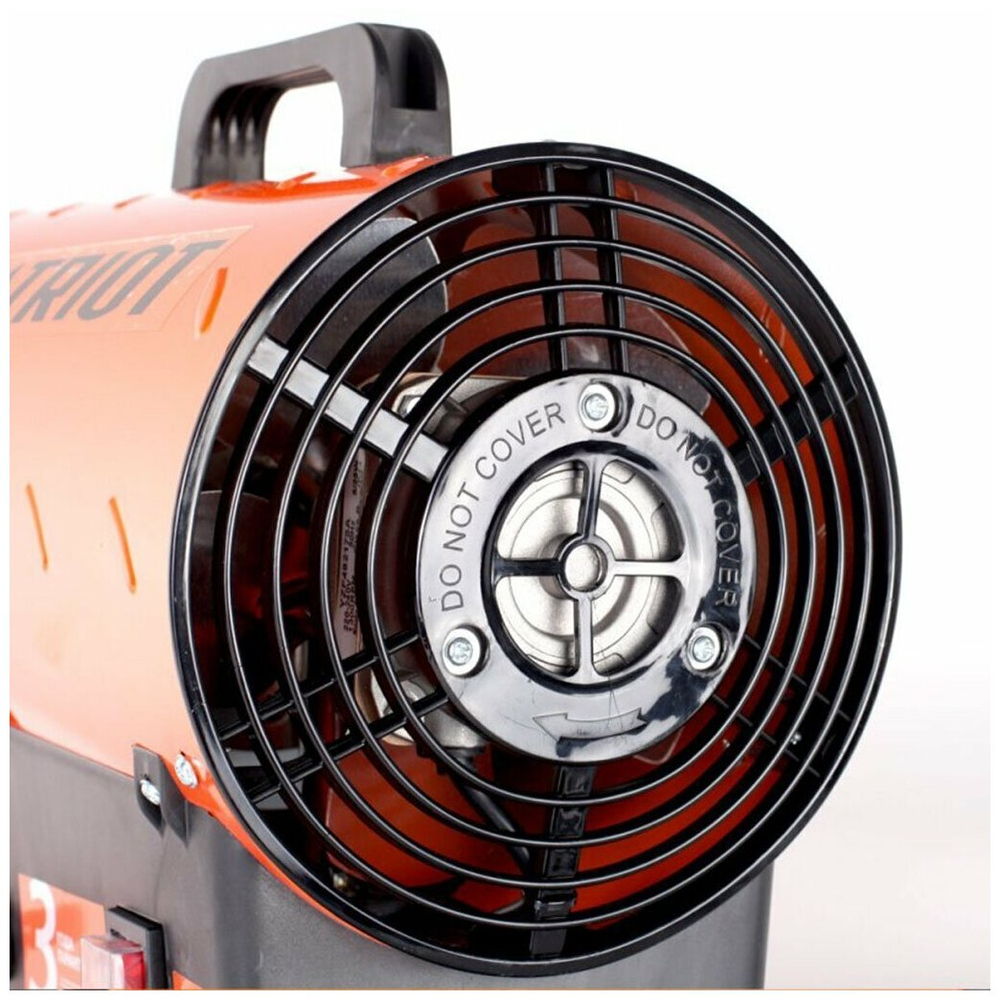 Калорифер газовый PATRIOT GS 16 16 кВт, 350 мᵌ/ч, пьезо поджиг, редуктор, шланг (633445020)