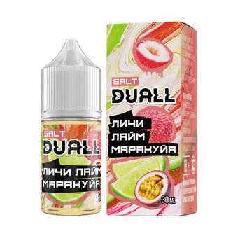 Жидкость DUALL Salt 2% Light 30 ml - Личи Лайм Маракуйя