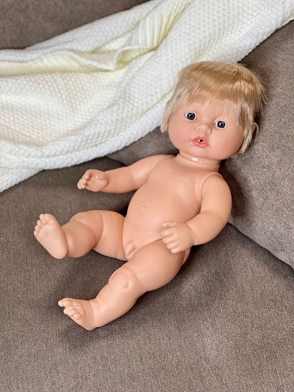 Кукла BERJUAN виниловая 38см Newborn (17056)