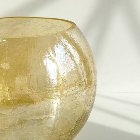 Ваза шар Золото, 4л, диаметр 12см, высота 25см